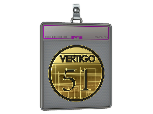 Sticker Slab | Vertigo (Gold)