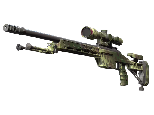 SSG 08 | Lichen Dashed