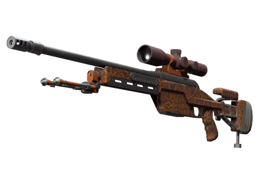 SSG 08 | Orange Filigree