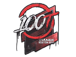 Sealed Graffiti | 100 Thieves | Boston 2018