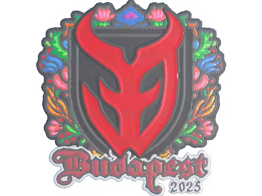 Sticker | 3DMAX (Embroidered) | Budapest 2025